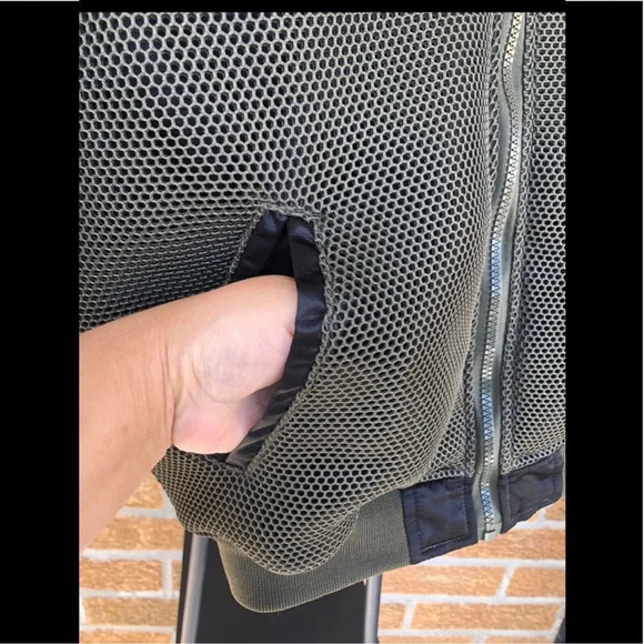 Drop Dead Blasphemy 2.0 green mesh bomber jacket in size XS. - Picture 10 of 12